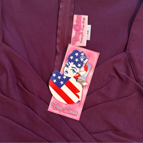 Pinup Couture Wiggle Dress - Picture 4 of 5